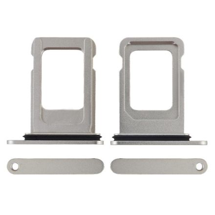 For iPhone 12 SIM Card Tray - White