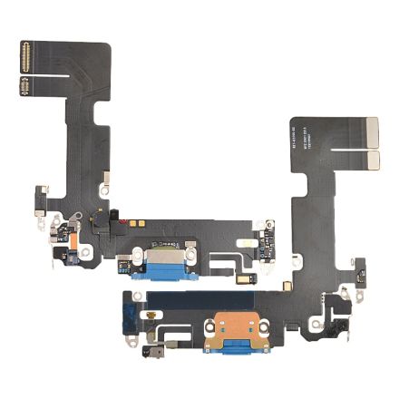 For iPhone 13 Charging Port Flex Cable Ribbon - Blue - OEM New