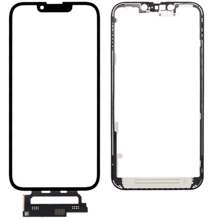 For Apple iPhone 13 4 in 1 Digitizer Touch Screen + Front Glass Lens + Frame + OCA