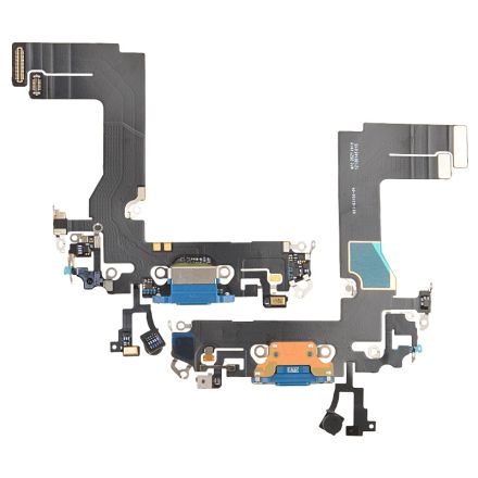 For iPhone 13 Mini Charging Port Flex Cable Ribbon - Blue - OEM Refurbished