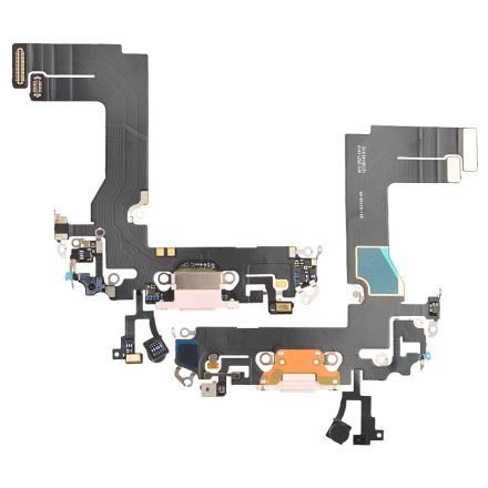 For iPhone 13 Mini Charging Port Flex Cable Ribbon - Pink - OEM Refurbished