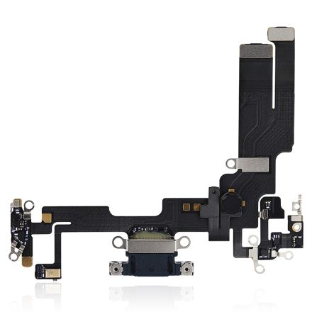For iPhone 14 Charging Port Flex Cable Ribbon - Blue - OEM Refurbished