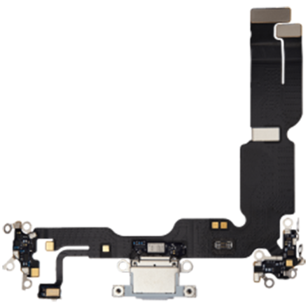 For iPhone 15 Plus Charging Port Flex Cable Ribbon - Blue - OEM New