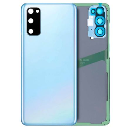 For Samsung Galaxy S20 G980/G980U/G980F Battery Cover with Small Parts - Blue - Copy