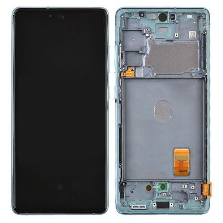 For Samsung Galaxy S20 FE G780 OLED Screen Digitizer Assembly with Front Frame - Green - OEM New