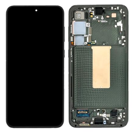 For Samsung Galaxy S23+ 5G S916B (International Version) OLED Screen Digitizer Assembly with Front Frame - Green - OEM New