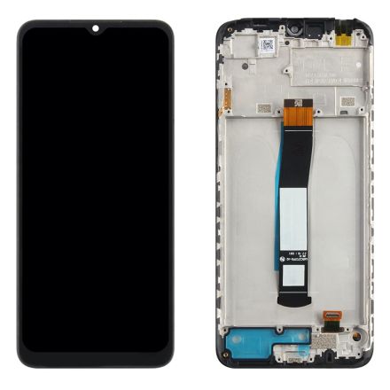 For Xiaomi Redmi 10C LCD Screen Digitizer Assembly with Front Frame - OEM New