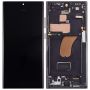 For Samsung Galaxy S23 Ultra 5G S918B (International Version) OLED Screen Digitizer Assembly with Front Frame - Phantom Black - OEM New